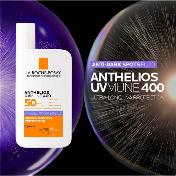 La Roche Posay Anthelios UVMune 400 Anti-Dark Spot Fluid SPF50+ Sunscreen 50ml - Image 5