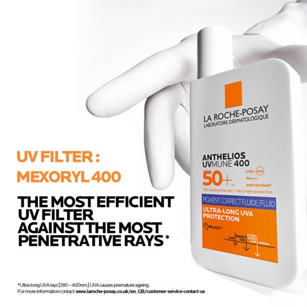 La Roche Posay Anthelios UVMune 400 Anti-Dark Spot Fluid SPF50+ Sunscreen 50ml - Image 4