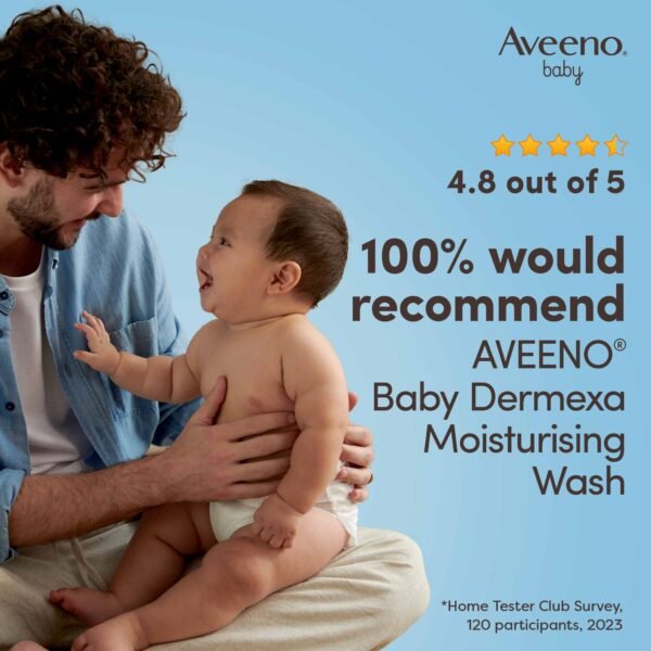 Aveeno Baby Dermexa™ Moisturising Wash 300ml - Image 2