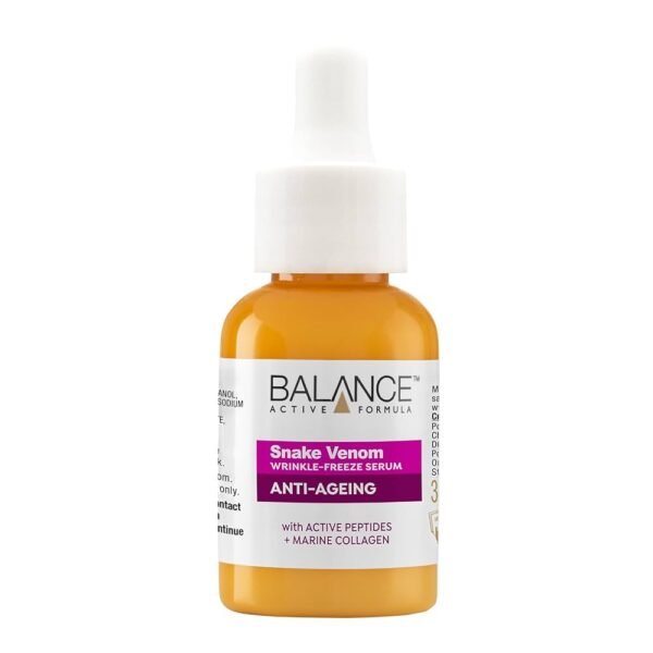 Balance Active Formula Snake Venom Wrinkle-Freeze Facial Serum 30ml - Image 3