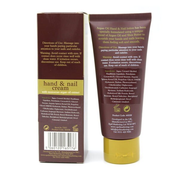 Argan Oil Hand And Nail Cream 100ml - Image 3
