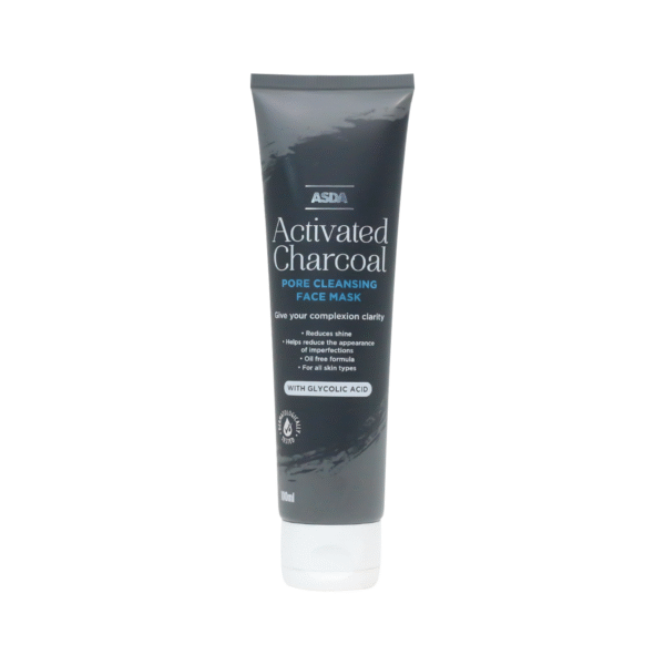 ASDA Activated Charcoal Pore Cleansing Face Mask 100ml - Image 2
