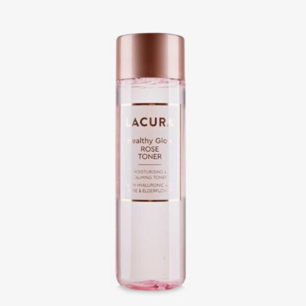 Lacura Healthy Glow Rose Toner with Hyaluronic Acid, Rose & Elderflower 250ml