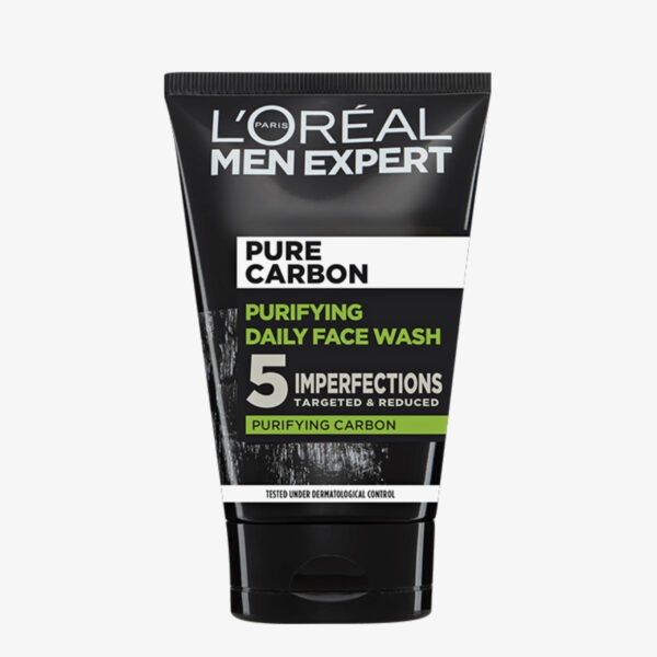 Men Expert Pure Carbon Purifying Daily Face Wash Cleanser 100ml