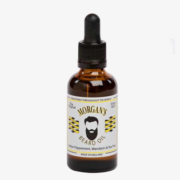 Morgan’s Pomade Original Beard Oil With Indian Peppermint, Mandarin and Tea Tree 50ml
