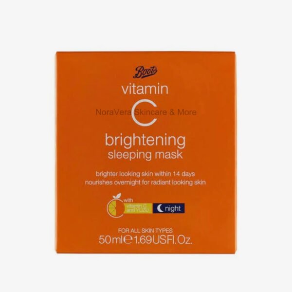Boots Vitamin C Brightening Sleeping Mask 50ml - Image 3