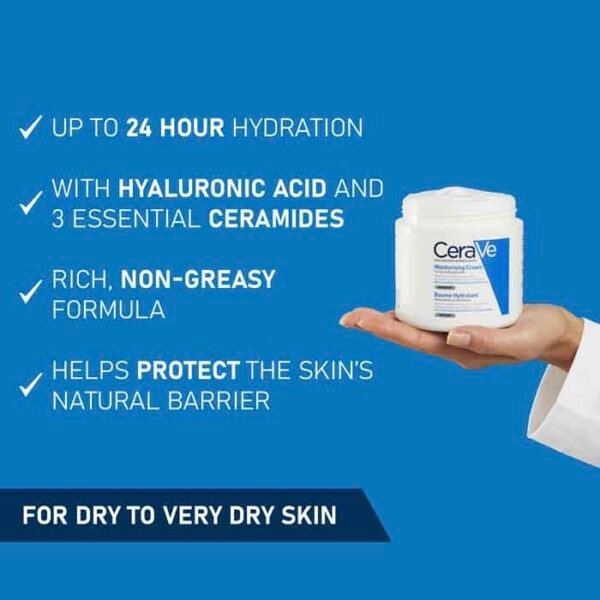 CeraVe Moisturising Cream 454g - Image 3