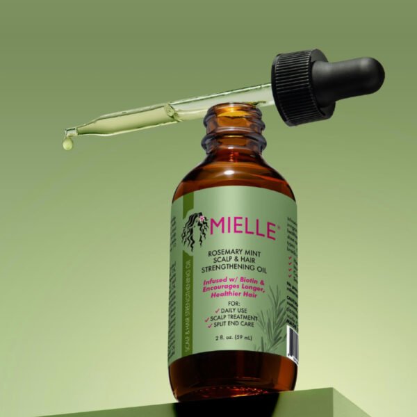Mielle Rosemary Mint Scalp & Hair Strengthening Oil 59ml - Image 4