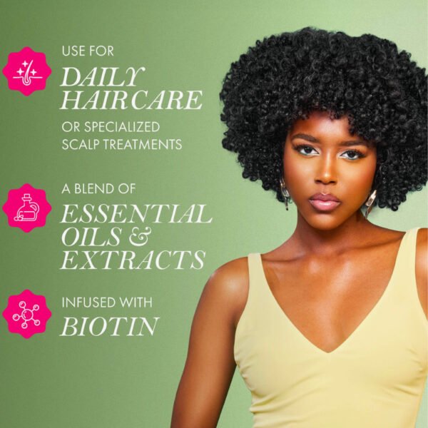 Mielle Rosemary Mint Scalp & Hair Strengthening Oil 59ml - Image 3