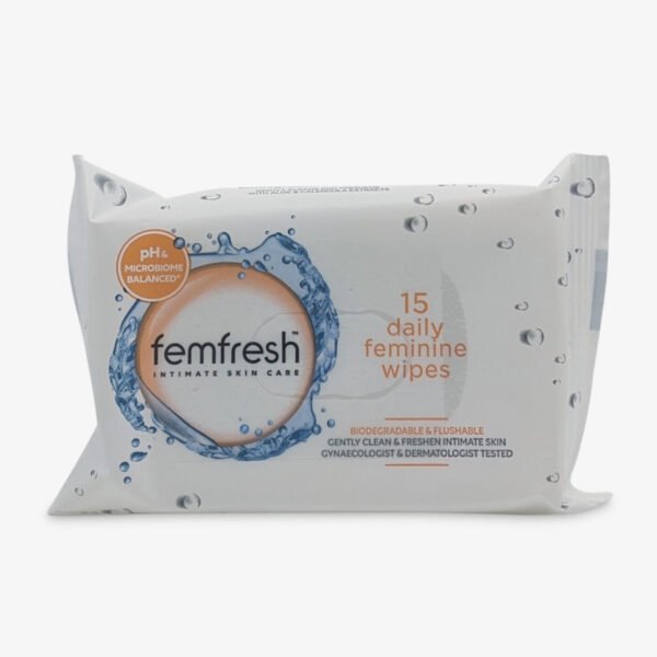 Femfresh Feminine Intimate Wipes 15 Pack