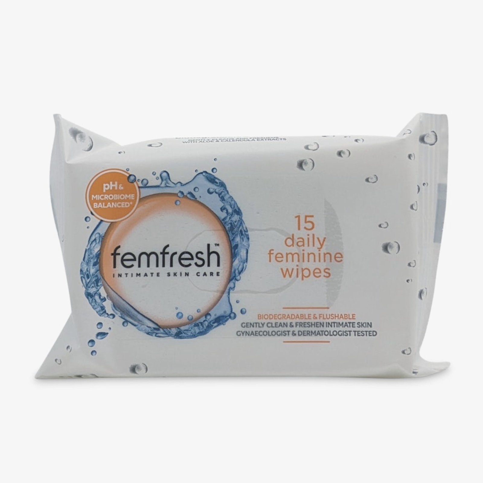 Femfresh Feminine Intimate Wipes 15 Pack