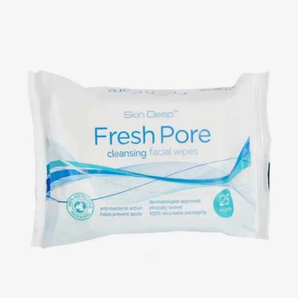 Skin Deep Pore Cleansing Facial Wipes 25