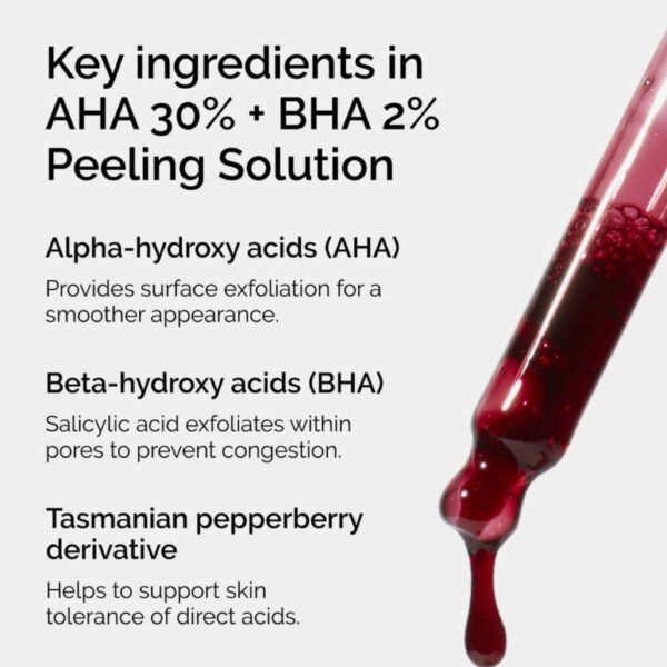 The Ordinary AHA 30% + BHA 2% Peeling Solution 30ml - Image 2
