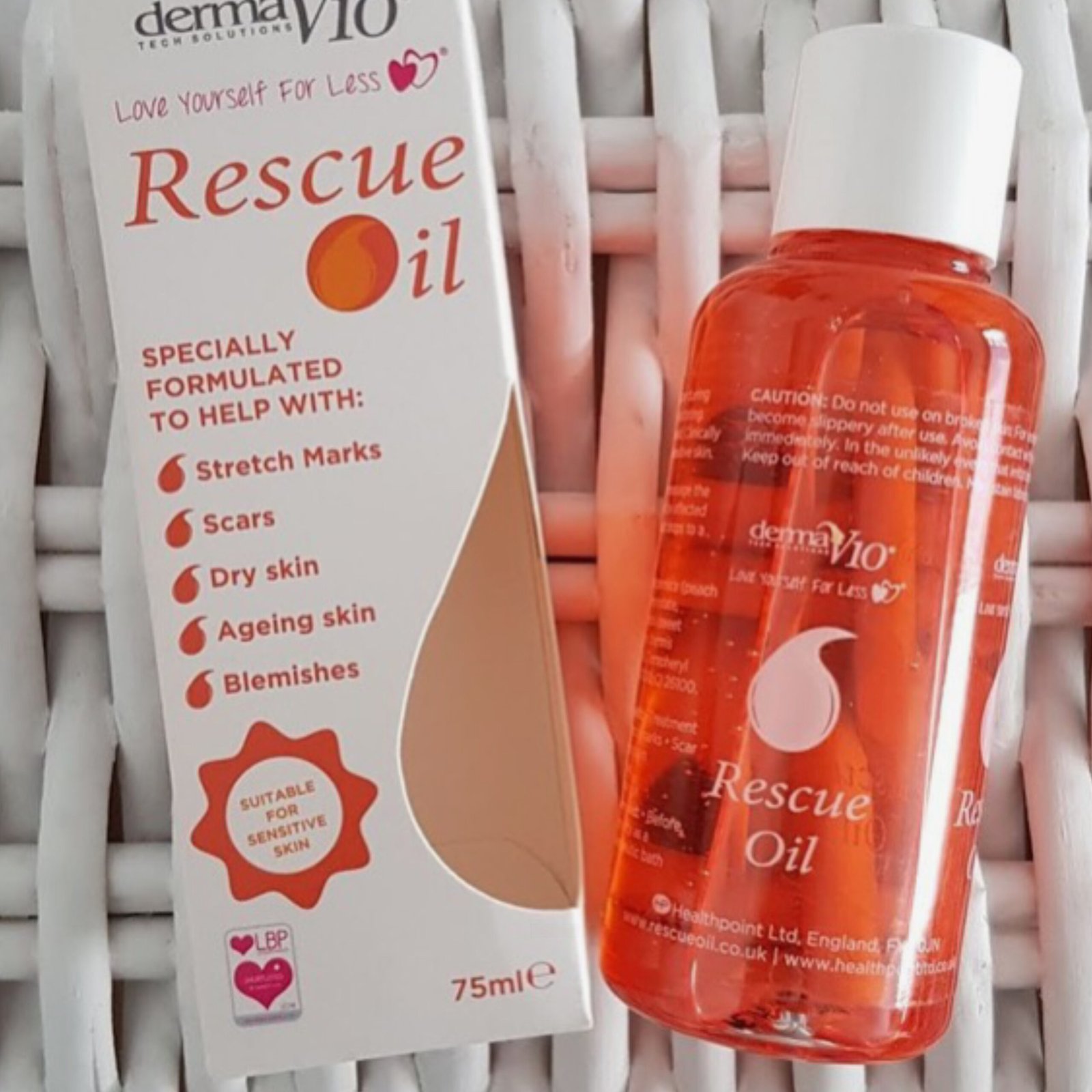 DERMAV10 Rescue Oil 75ml - Image 2